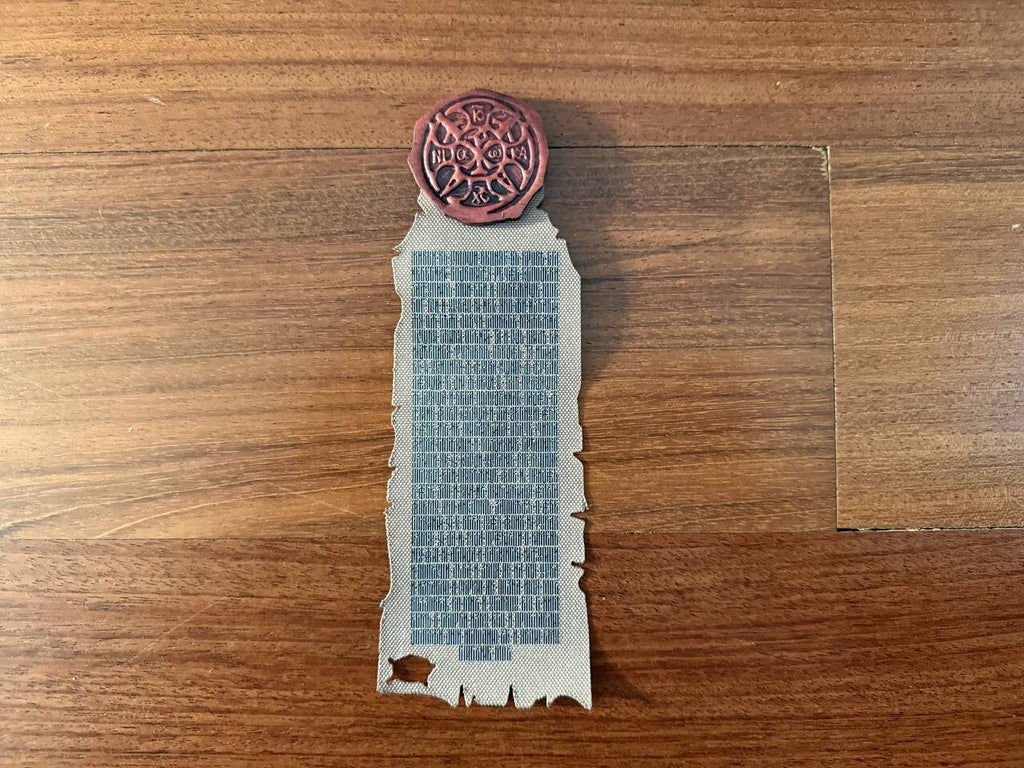 Ratnik Tactical Purity Seal - 20х7 cm - Psalm 90 Text - Blessed in Cathedral