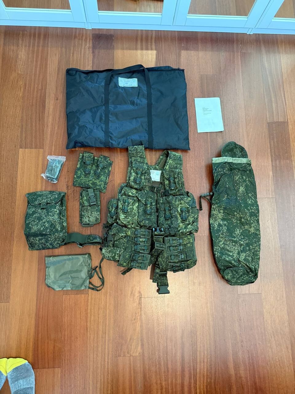 Russian Military Modular Transport Vest 6Sh117 – Full Set, New Generation