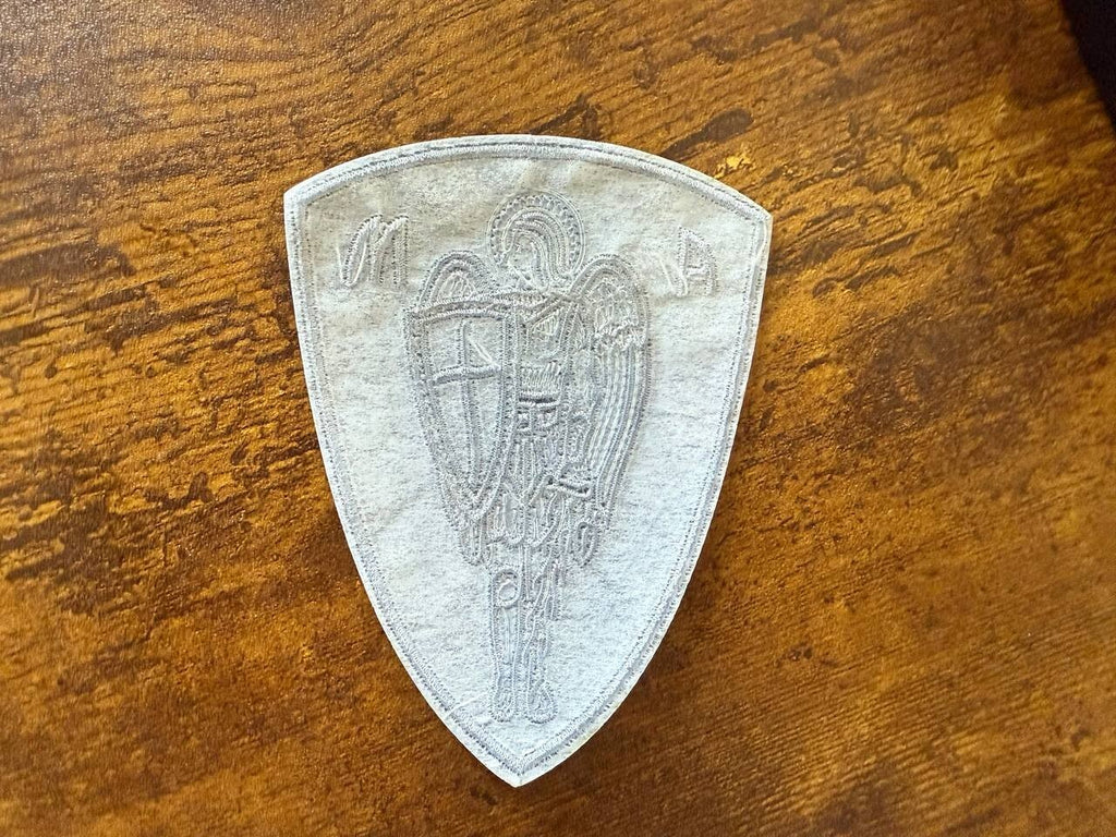 Archangel Michael Orthodox Military Badge - Iron-On Russian Tactical Patch