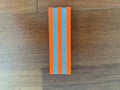 Set of 2 Russian Military Double-Sided Identification Armband - Orange/Gray