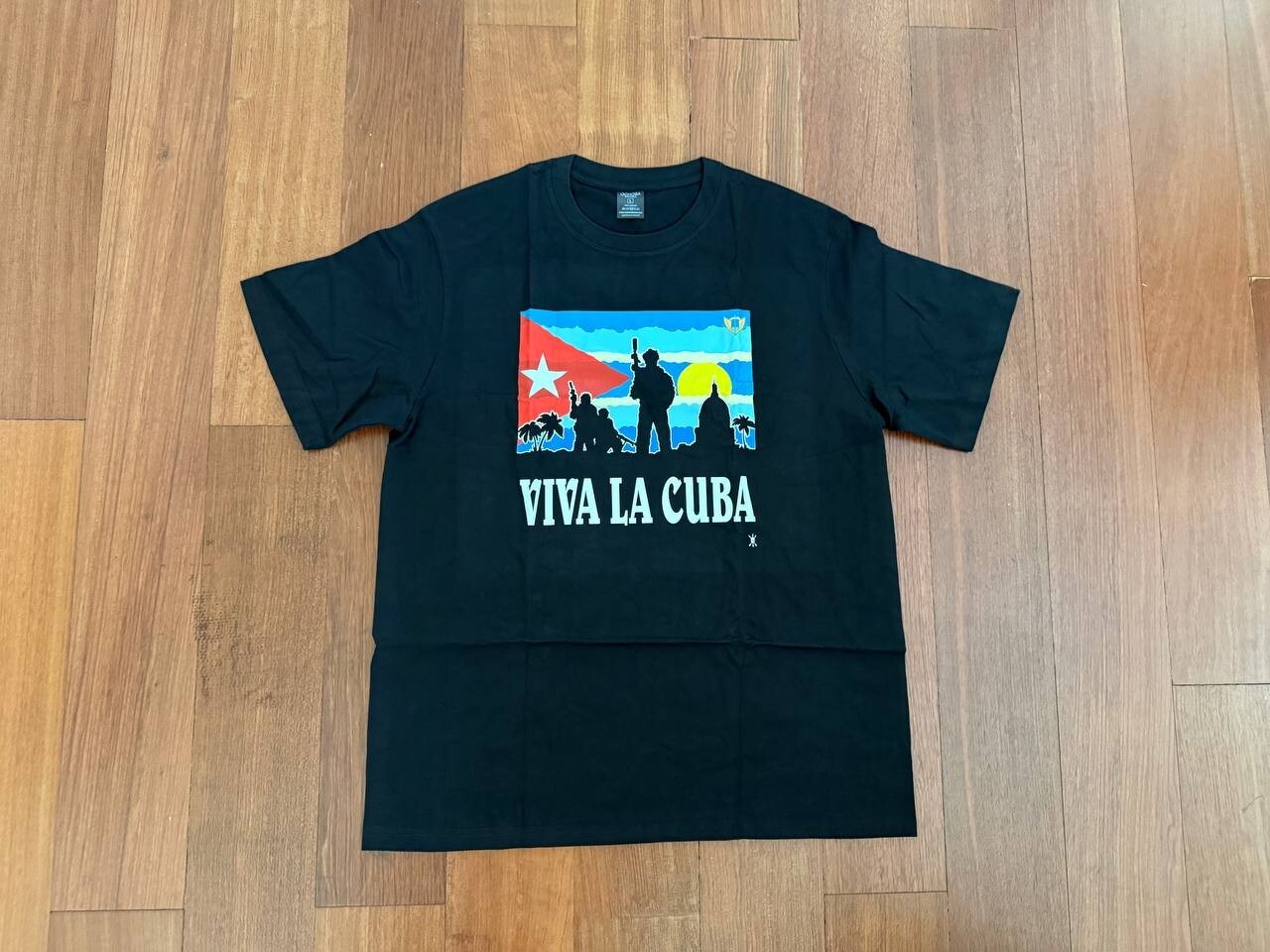 Russian SSO Tactical T-Shirt -  Viva La Cuba Patriotic - Cuban - Size L