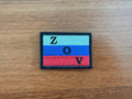 Russian Tricolor ZVO Tactical Badge  -  Army Military Patch