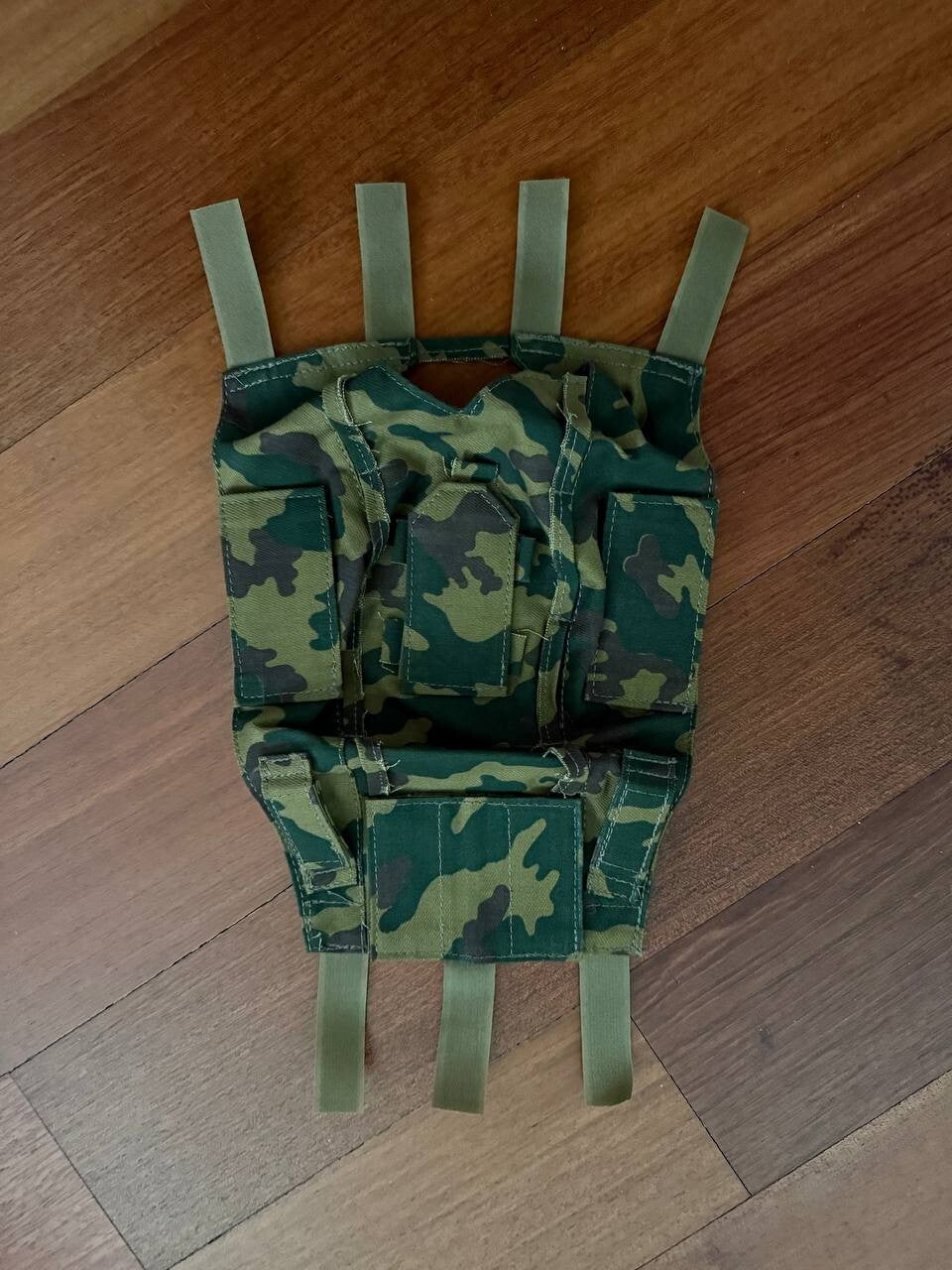 Russian Helmet Cover in Flora Camo - L/XL Size