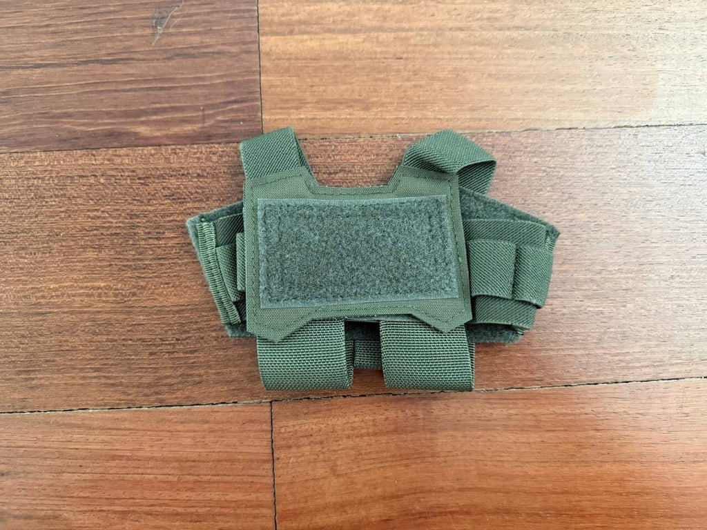 Airsoft Tactical Counterweight Pouch - Green Camouflage