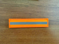 Russian High Visibility Identification Patch - Orange 3.5x15cm
