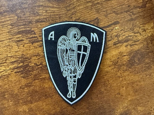 Archangel Michael Orthodox Military Badge - Iron-On Russian Tactical Patch