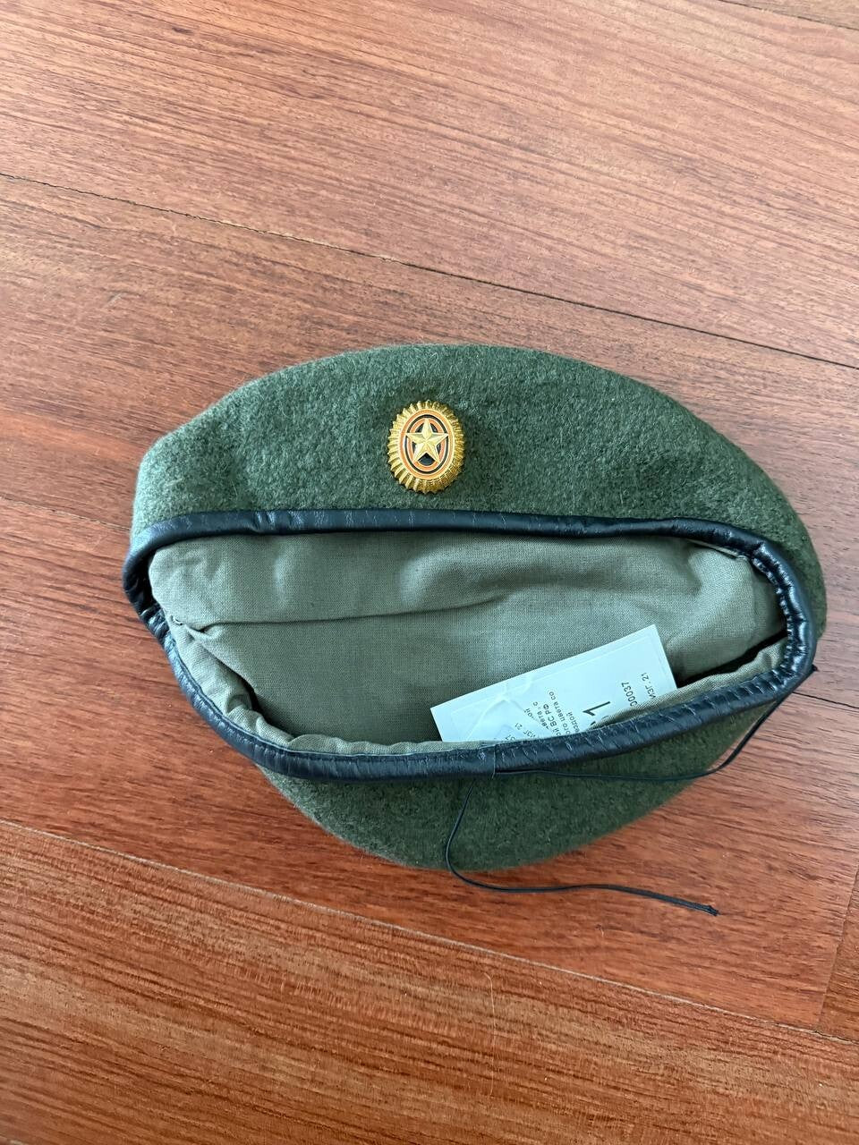 Russian Army Beret - Olive Green - Ground Forces – Size 60