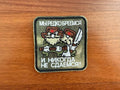 "We rarely shave And never surrender!" Russian Army Military Patch