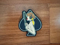 "Ace of Spades Girl" Military Morale Badge - Russian Tactical Patch