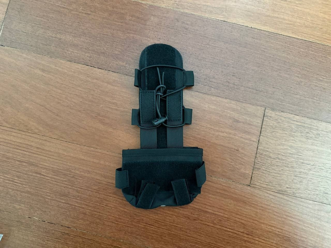 Night Vision Counterweight Pouch - Black - MOLLE Compatible - Tanki Store helmet cover (Image 1)