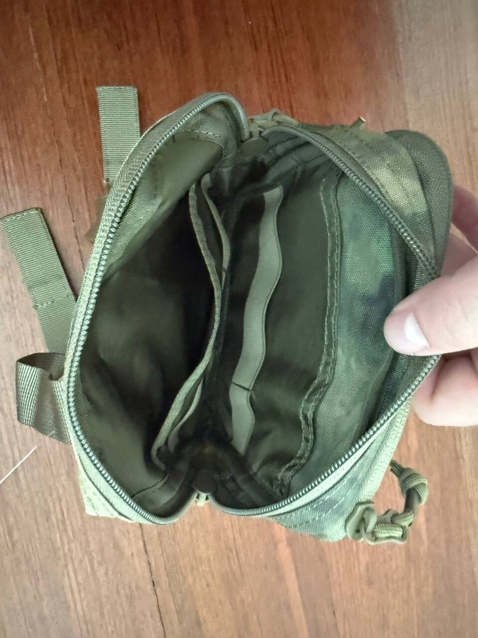 Russian Military  SSO Admin Pouch - Atacs/Moss Camouflage