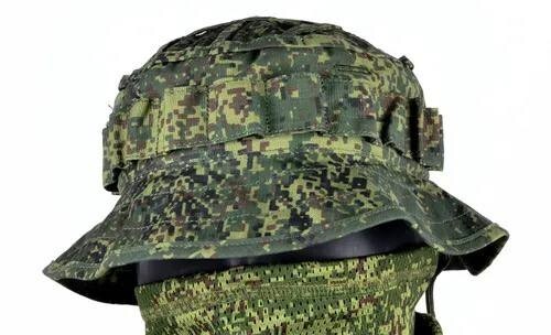Russian EMR Camo Panama Boonie Hat - Size 58-60 by Korpus Vyshivaniya