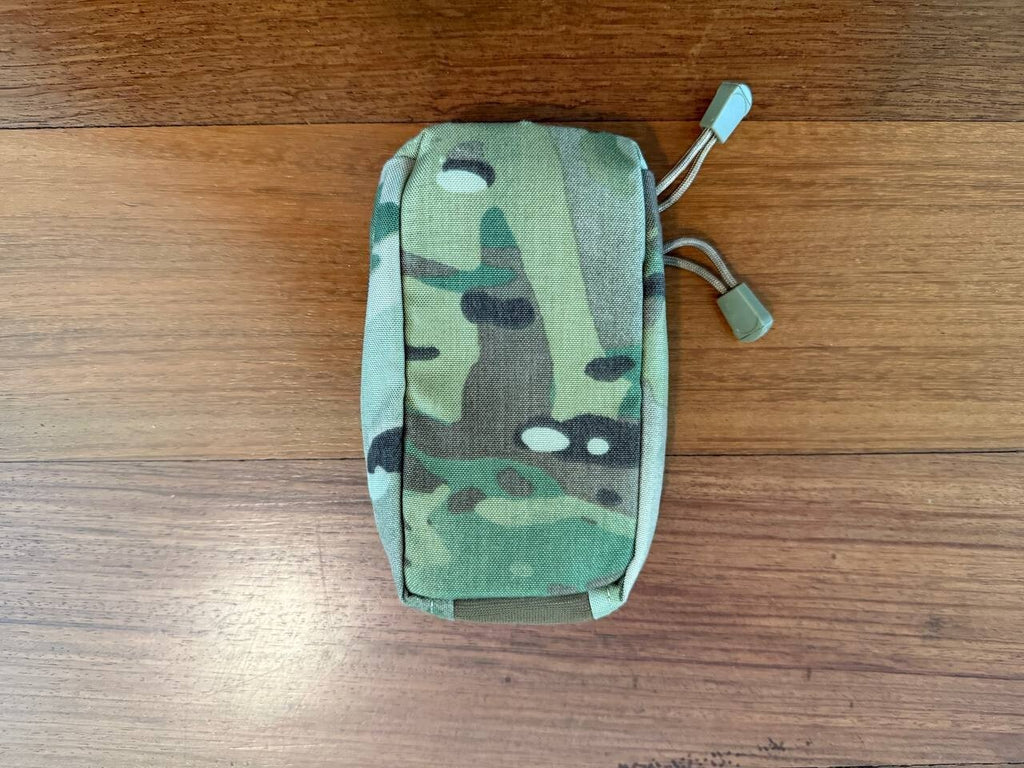 Russian Wartech Utility Pouch - MultiCam Camouflage - MOLLE Zippered
