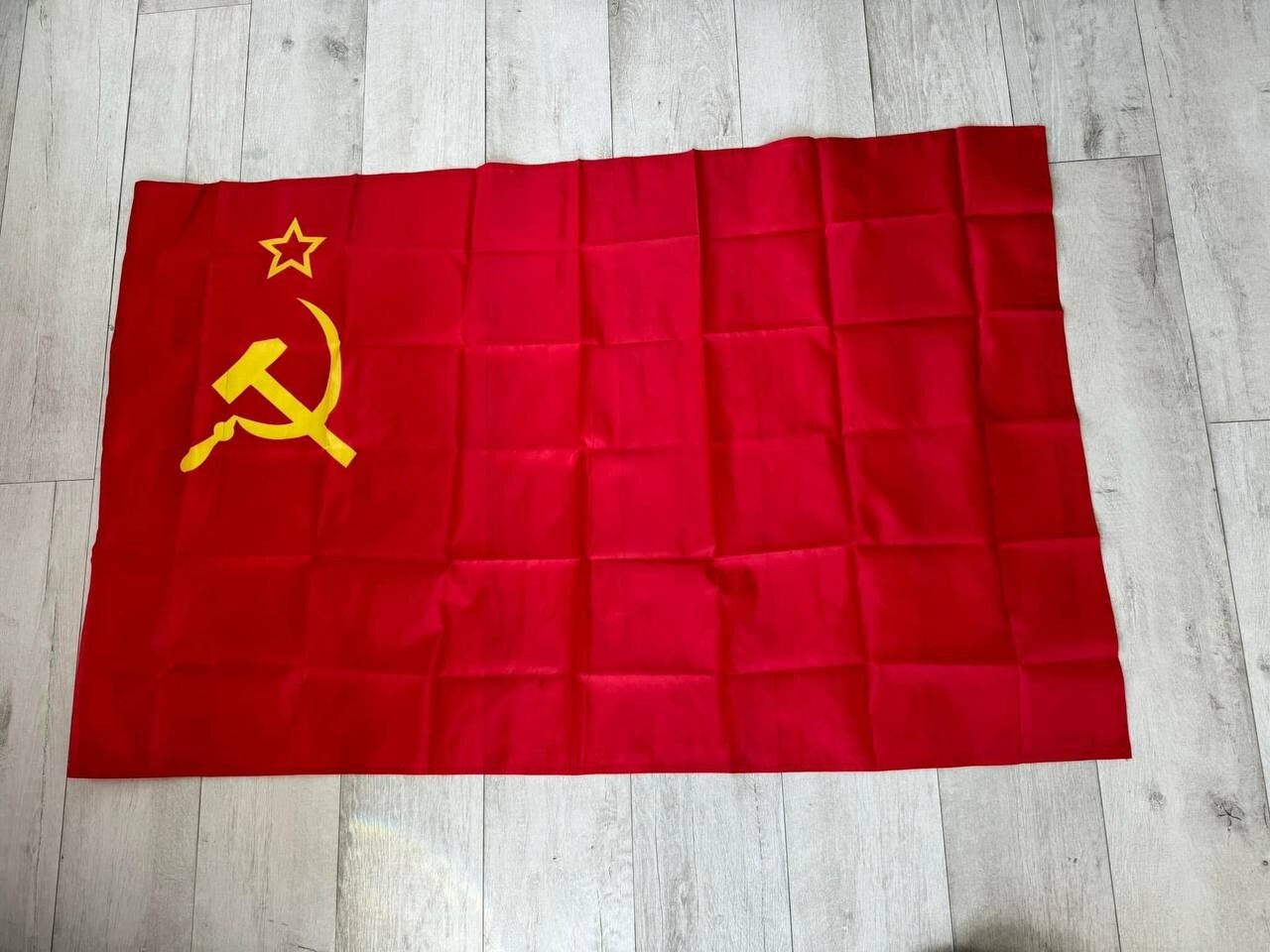 Soviet USSR Flag – Hammer and Sickle Design, 150 x 90cm – Tanki Store