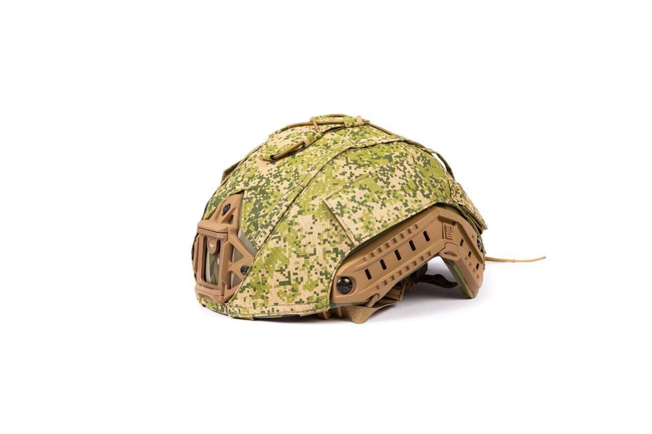 Russian 6sh122 Summer Helmet Cover - Digital Flora Camouflage - Size L/XL