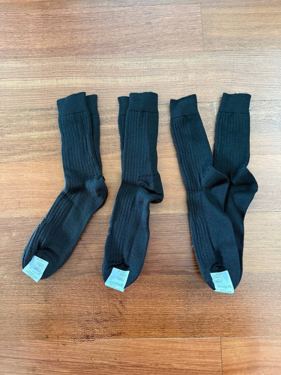 Russian Army Ratnik Socks by BTK Group - Black - Military Issue Size 40-42
