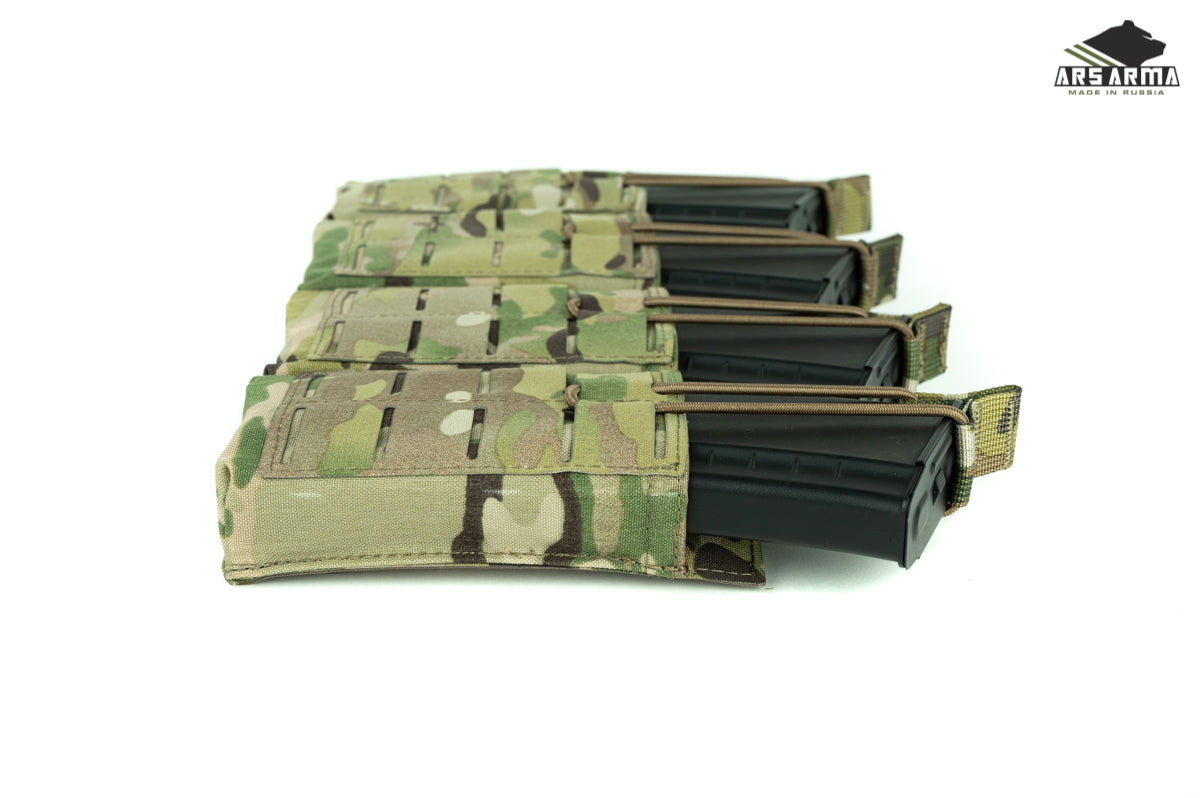 Russian Ars Arma Assault 2.0 Quad Mag Pouch - Multicam