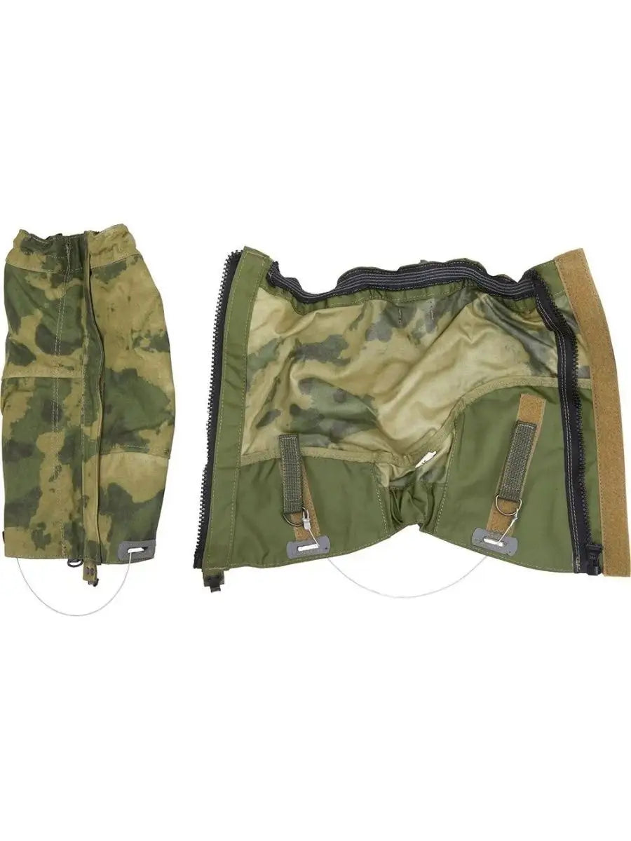 Russian Gear Craft Lightweight Tactical Boot Gaiters - ATACS-FG Moss Camo