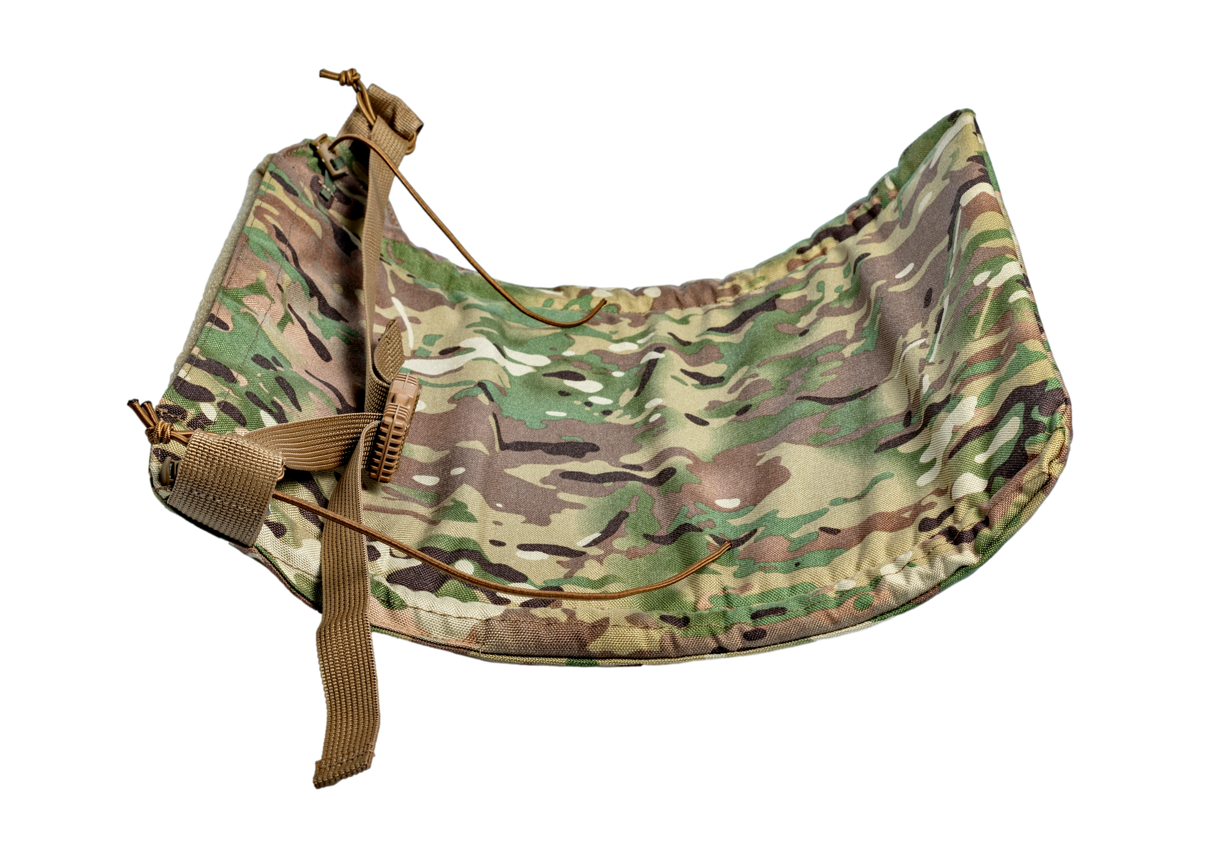 Russian Gear Craft - MK2 Sitting Pad (Pyatitochechnik) - Multicam pattern with adjustable straps, designed for comfort and durability in outdoor or tactical use.