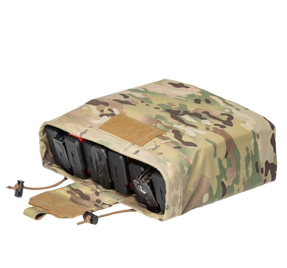 Russian Wartech UP-114 "Skatka" Folding Magazine Dump Pouch - MultiCam