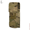 Russian SRVV V-2 Double AK Magazine Pouch - MultiCam in camouflage pattern designed for securely holding two AK magazines, made from durable fabric suitable for tactical use.