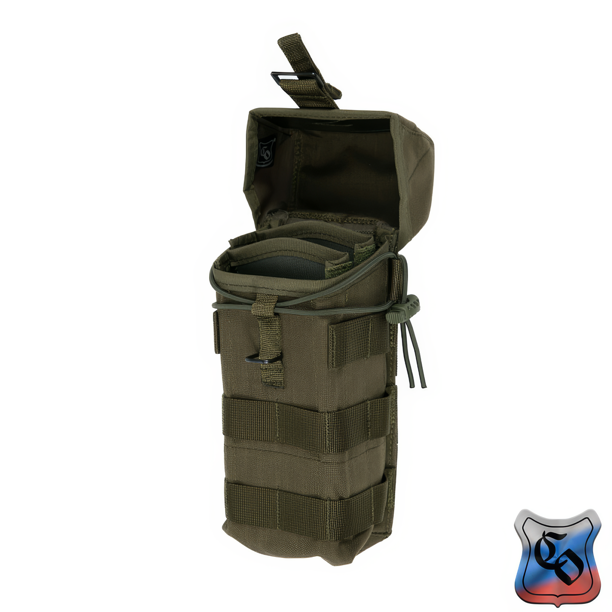Preorder: Russian SSO AK 2 MOLLE Double AK Magazine Pouch With Silent Closure