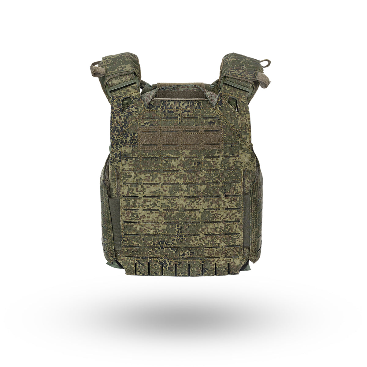 Russian MBC Gear Phantom Type 2 Plate Carrier in EMR Digital Flora camouflage, Size M, featuring modular MOLLE webbing for customizable loadout and durable construction.