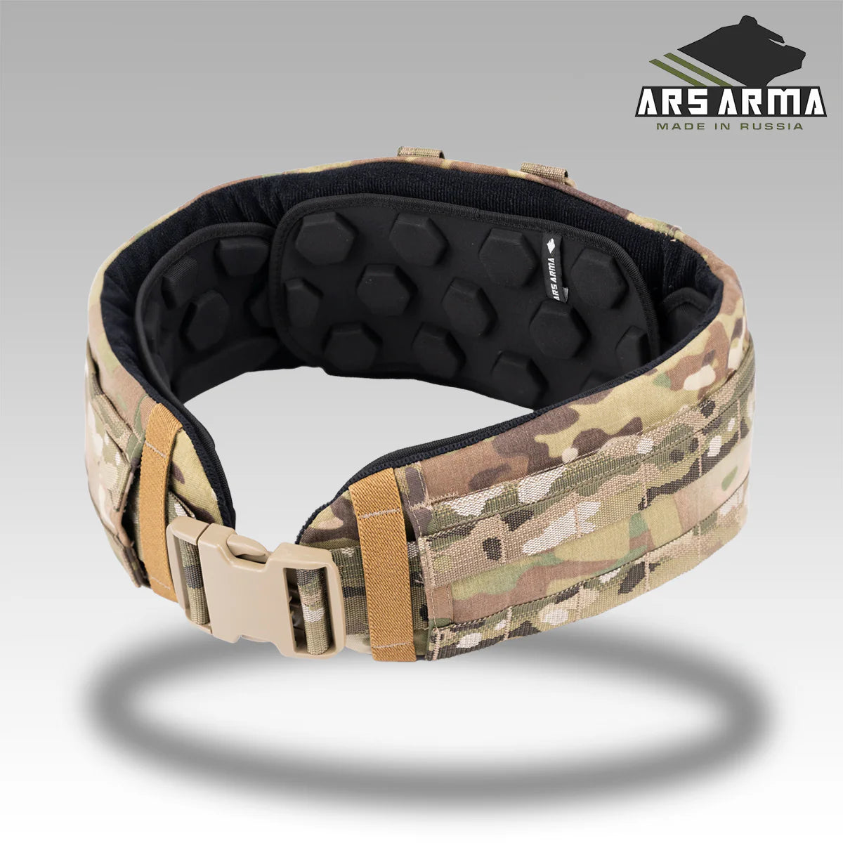 Russian Ars Arma A-19 Atlas Tactical Belt - Multicam Camo - Size M