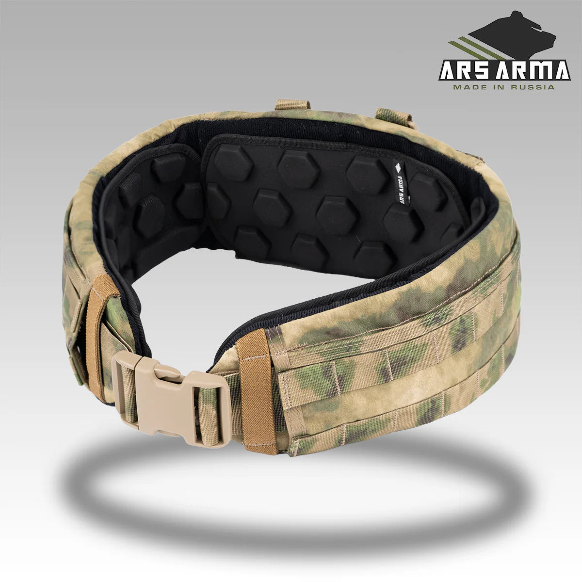 Russian Ars Arma A-19 Atlas Tactical Belt - A-TACS FG Camo - Size M