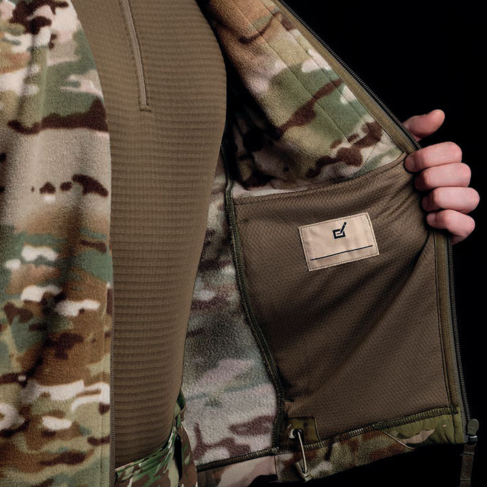 Preorder: Russian Triada-TKO VKPO 3.0 Fleece Jacket (Model 2023) - Multicam