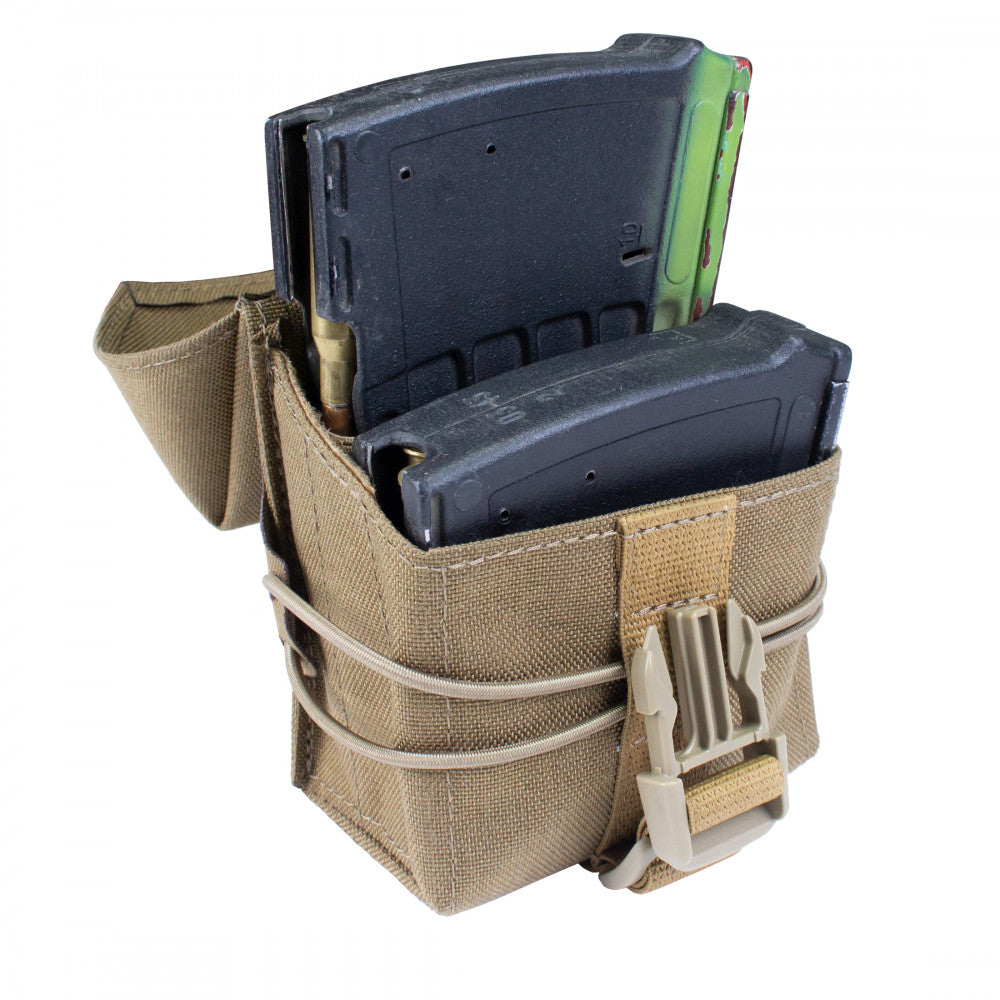 Preorder: Russian Stich Profi Tactical MOLLE Double Magazine Pouch SVD, SV-98 Rifle FASTCLIP