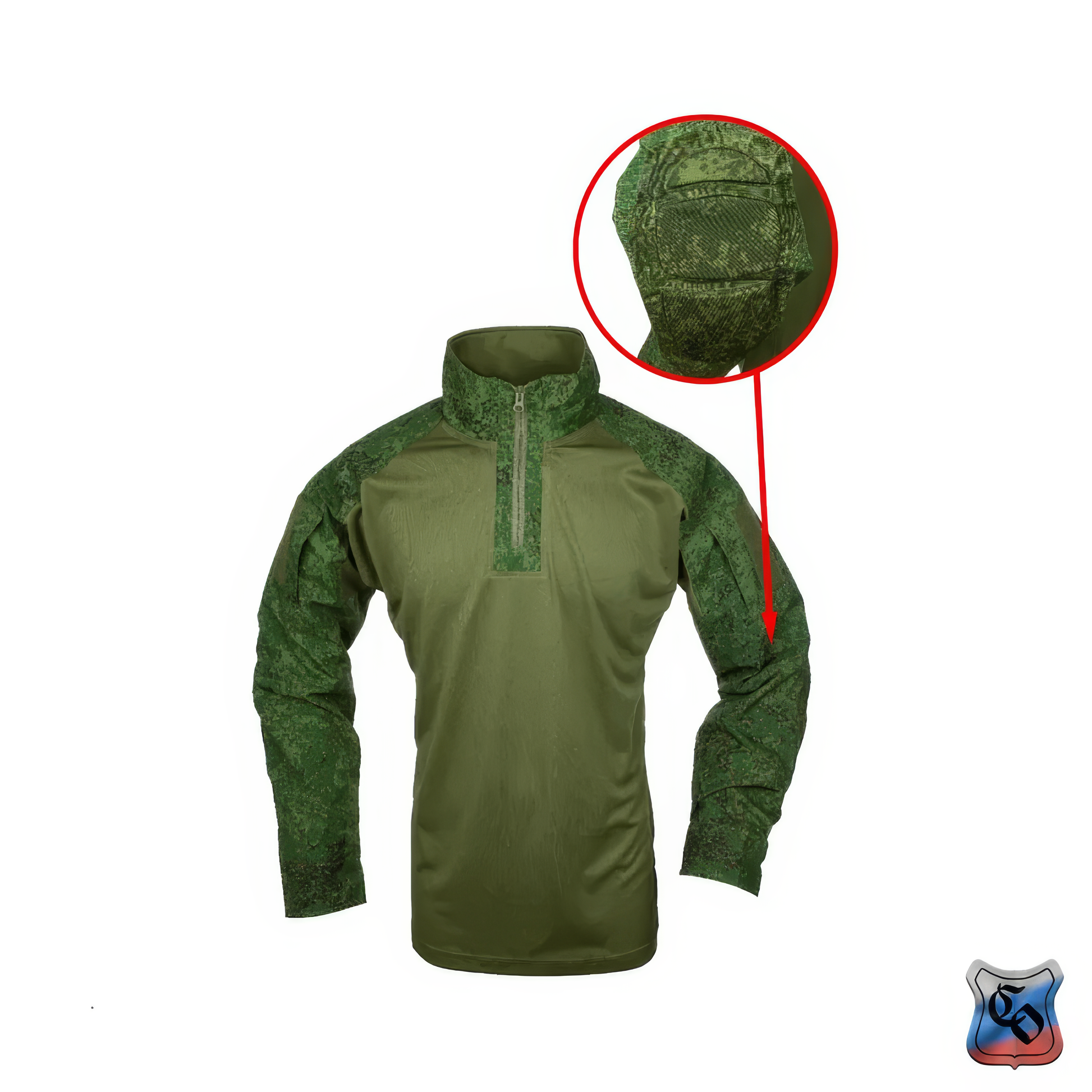 Preorder: Russian SSO KOMBAT Type 3 Shirt - With Integrated Elbow Protection - Various Camo