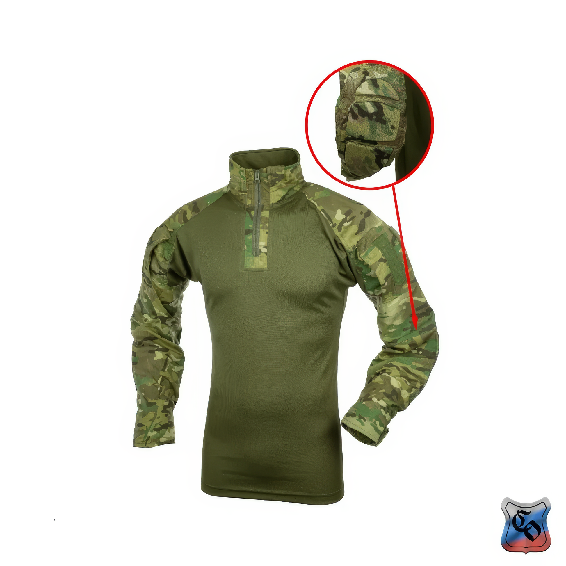 Preorder: Russian SSO KOMBAT Type 3 Shirt - With Integrated Elbow Protection - Various Camo