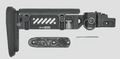 Preorder: Russian Zenitco PT-5 Telescopic Stock – Adjustable Rifle Stock
