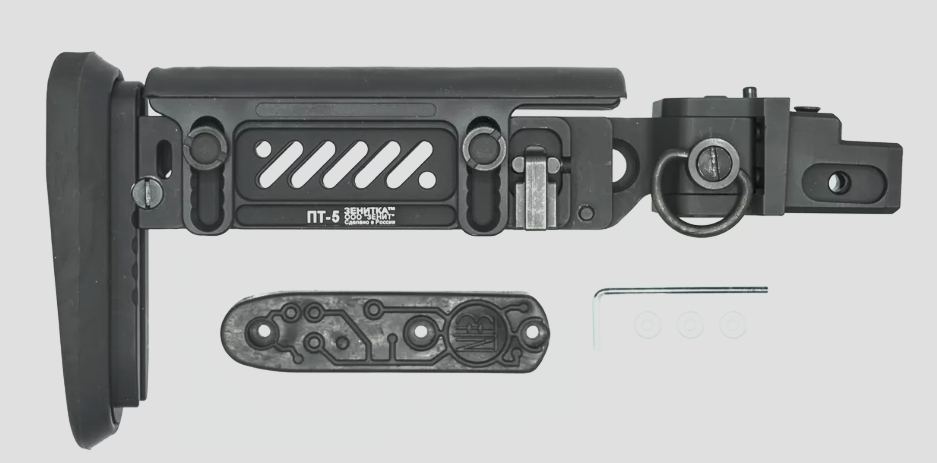 Preorder: Russian Zenitco PT-5 Telescopic Stock – Adjustable Rifle Stock