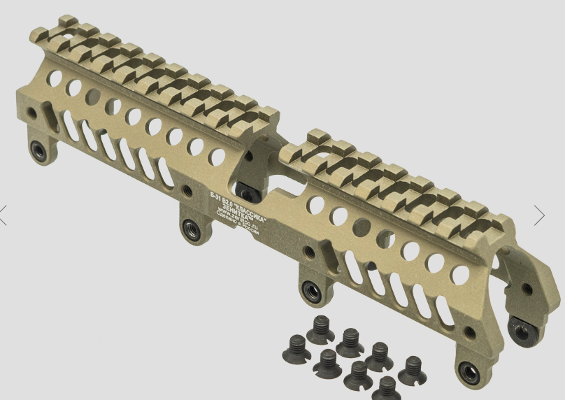 Preorder: Russian Zenitco B-31 V2.0 Gas Tube Cover Rail – Tactical Optics and Accessory Mount