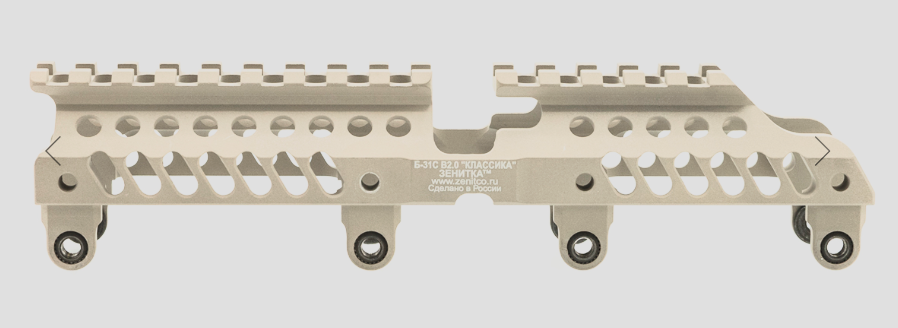 Preorder: Russian Zenitco B-31S V2.0 Gas Tube Cover Rail – Tactical Optics and Accessory Mount