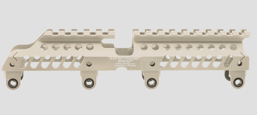 Preorder: Russian Zenitco B-31S V2.0 Gas Tube Cover Rail – Tactical Optics and Accessory Mount
