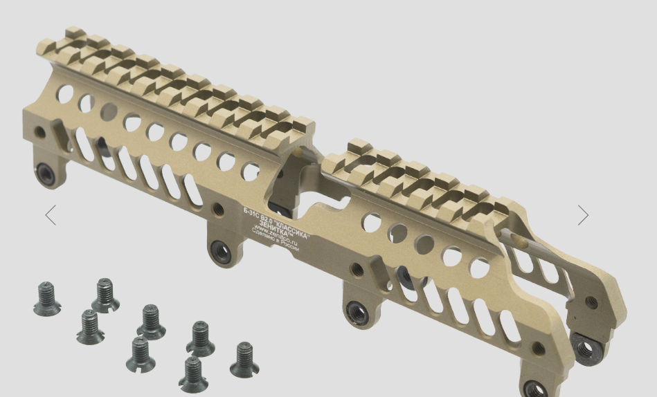 Preorder: Russian Zenitco B-31S V2.0 Gas Tube Cover Rail – Tactical Optics and Accessory Mount