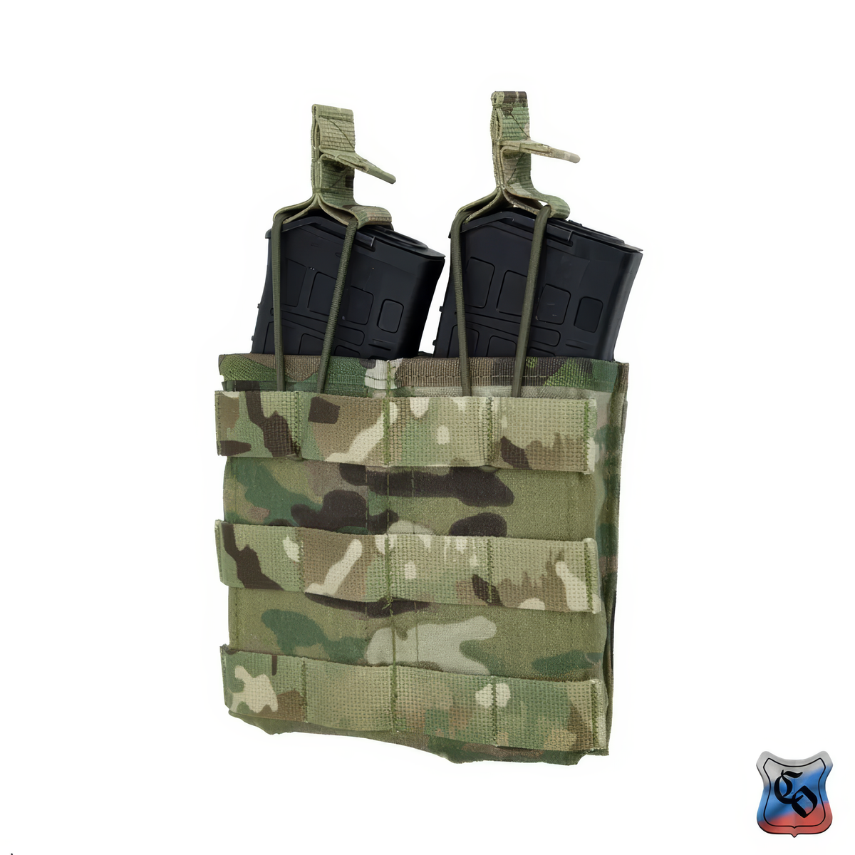 Preorder: Russian SSO AKM 2 MOLLE Double AK Magazine Pouch - Open Top