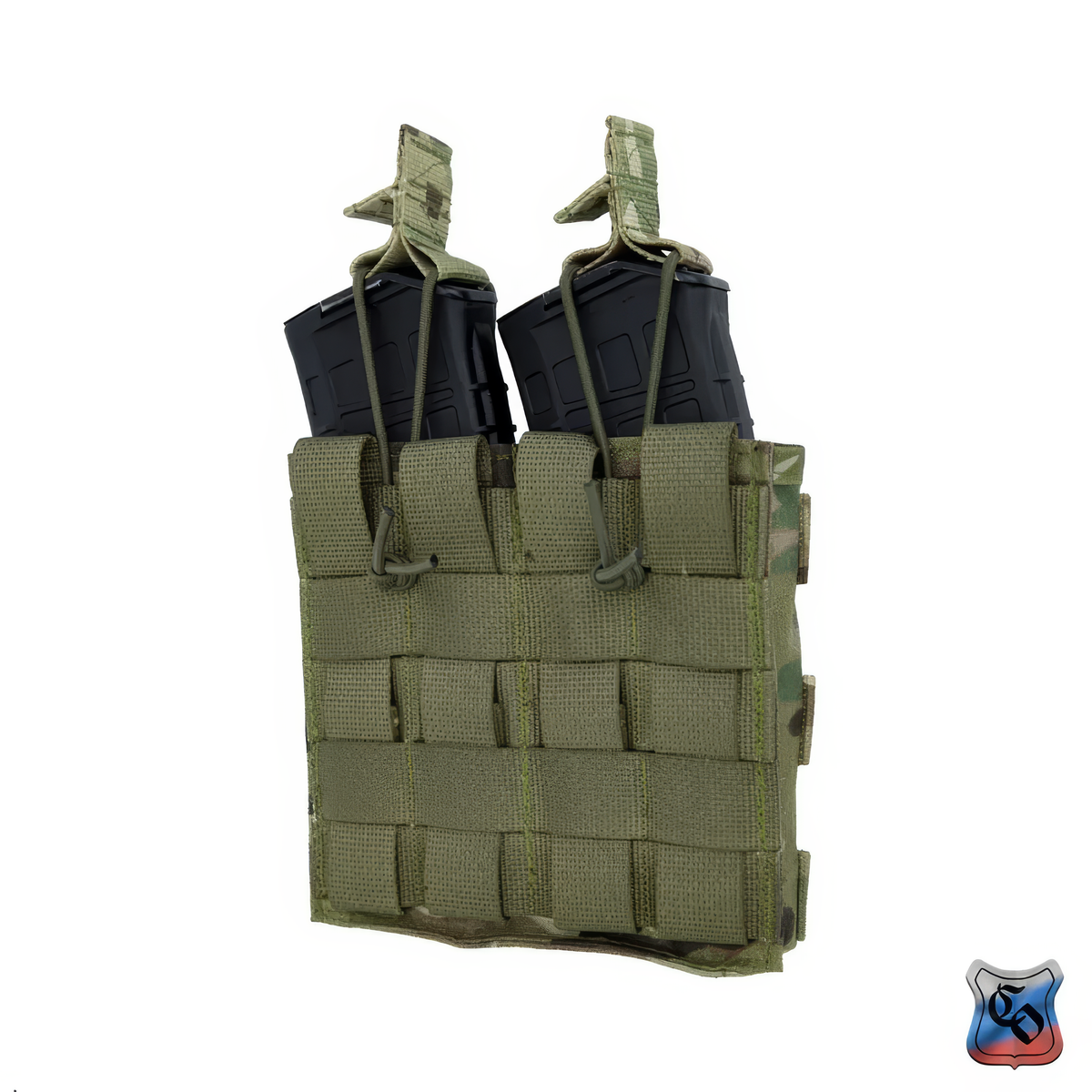 Preorder: Russian SSO AKM 2 MOLLE Double AK Magazine Pouch - Open Top
