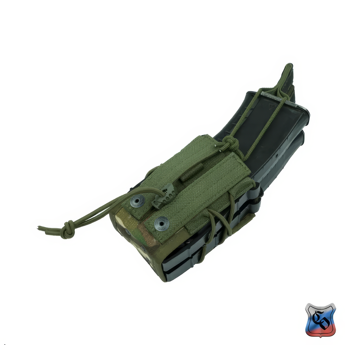 Preorder: Russian SSO AKM 2 RAID MOLLE Double AK Magazine Pouch - Open Top with Tensioner