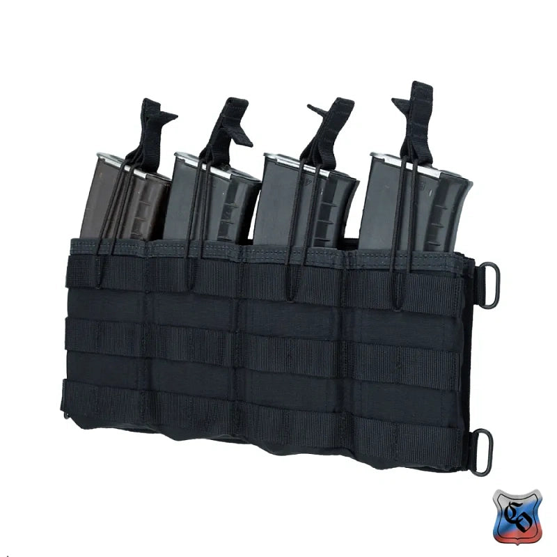 Preorder: Russian SSO AKM 4 MOLLE Quad AK Magazine Pouch - Open Top