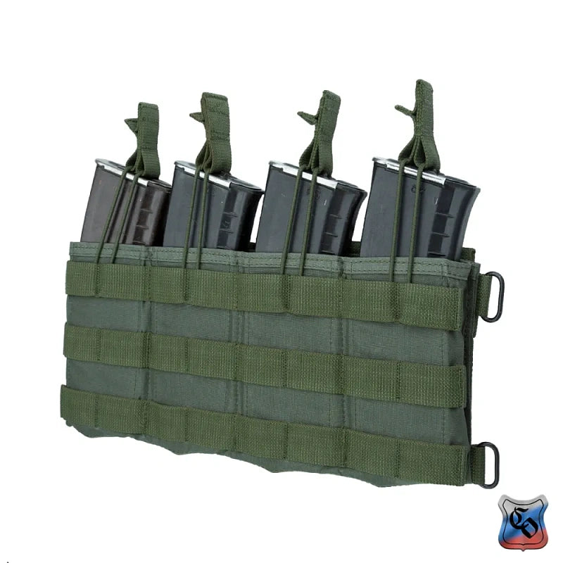 Preorder: Russian SSO AKM 4 MOLLE Quad AK Magazine Pouch - Open Top