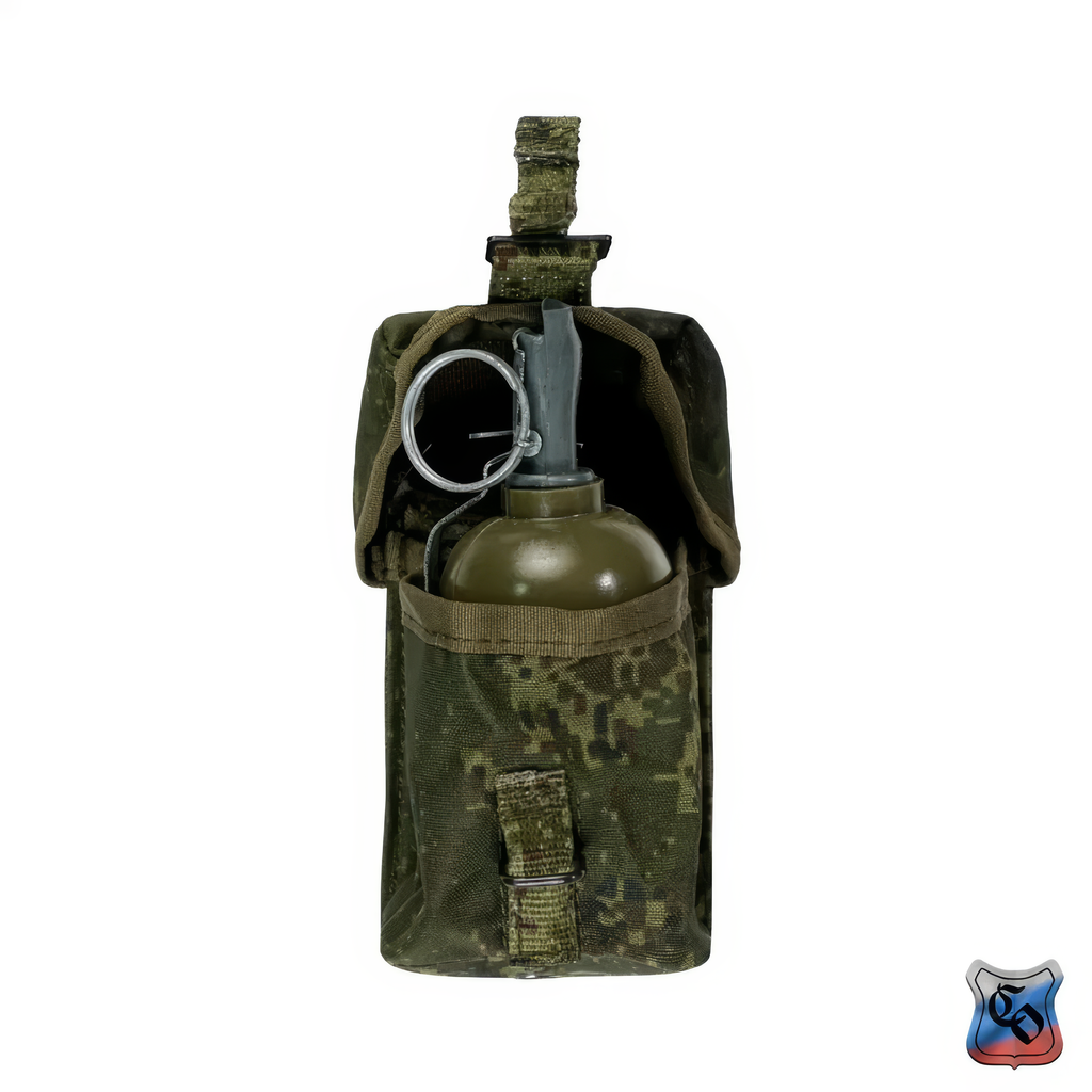 Preorder: Russian SSO PRG 1 MOLLE Single Hand Grenade Pouch - Silent Closure