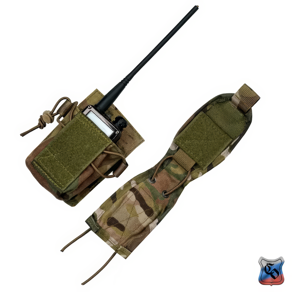 Preorder: Russian SSO PRS 3 MOLLE Modular Radio Pouch - Removable, Height-Adjustable Flap