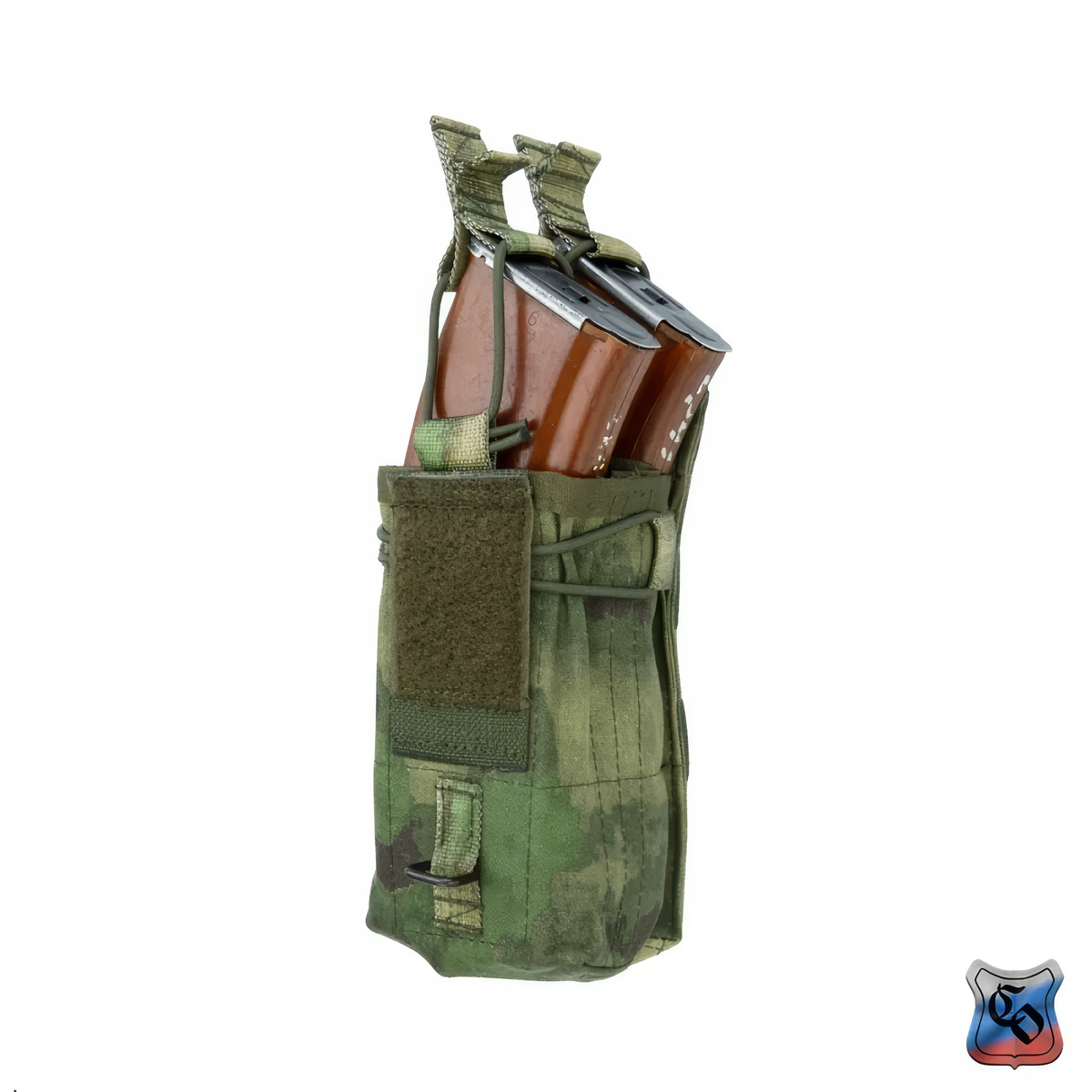 Preorder: Russian SSO AKM 2 MOLLE Modular Double AK Magazine Pouch - Removable, Height-Adjustable Flap