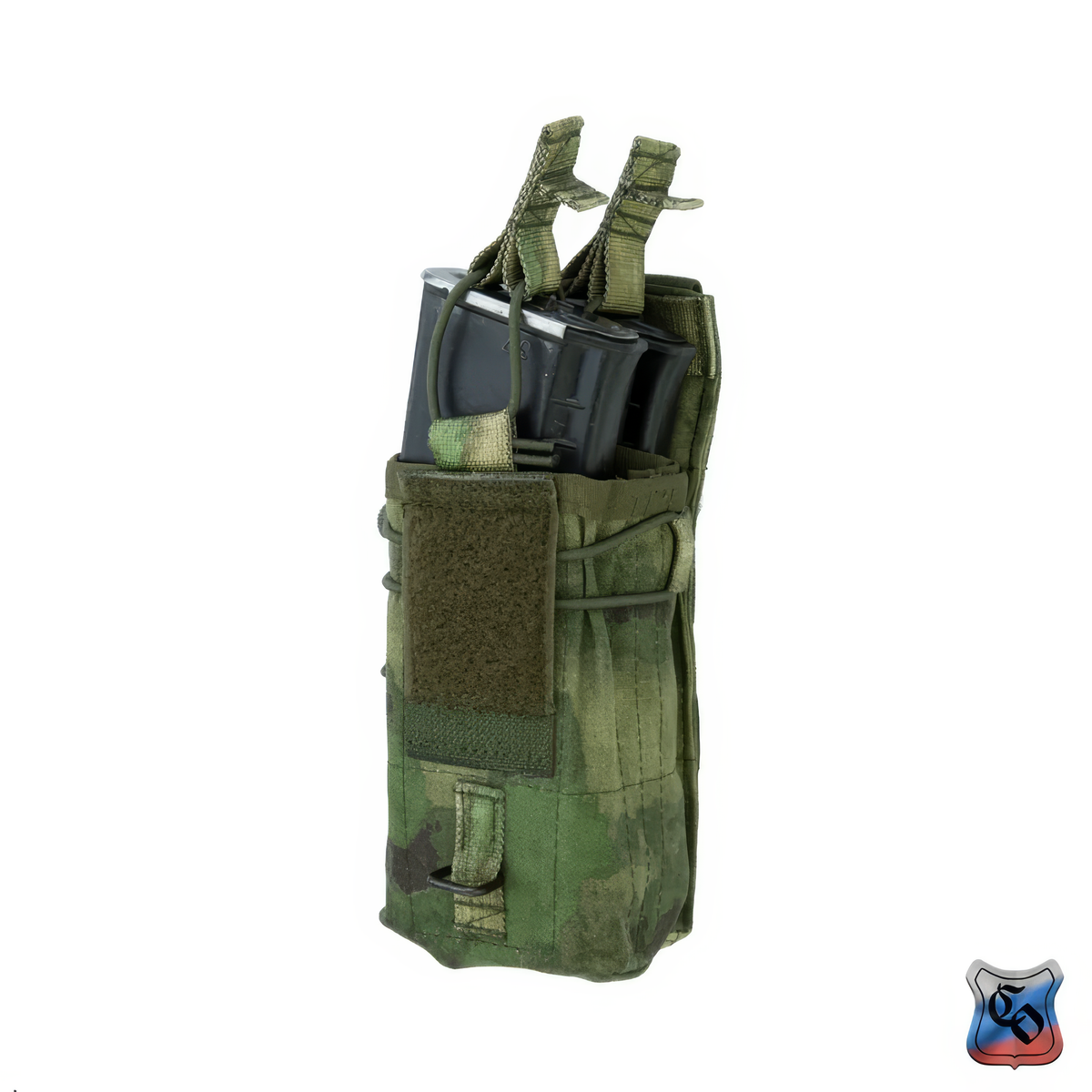 Preorder: Russian SSO AKM 2 MOLLE Modular Double AK Magazine Pouch - Removable, Height-Adjustable Flap