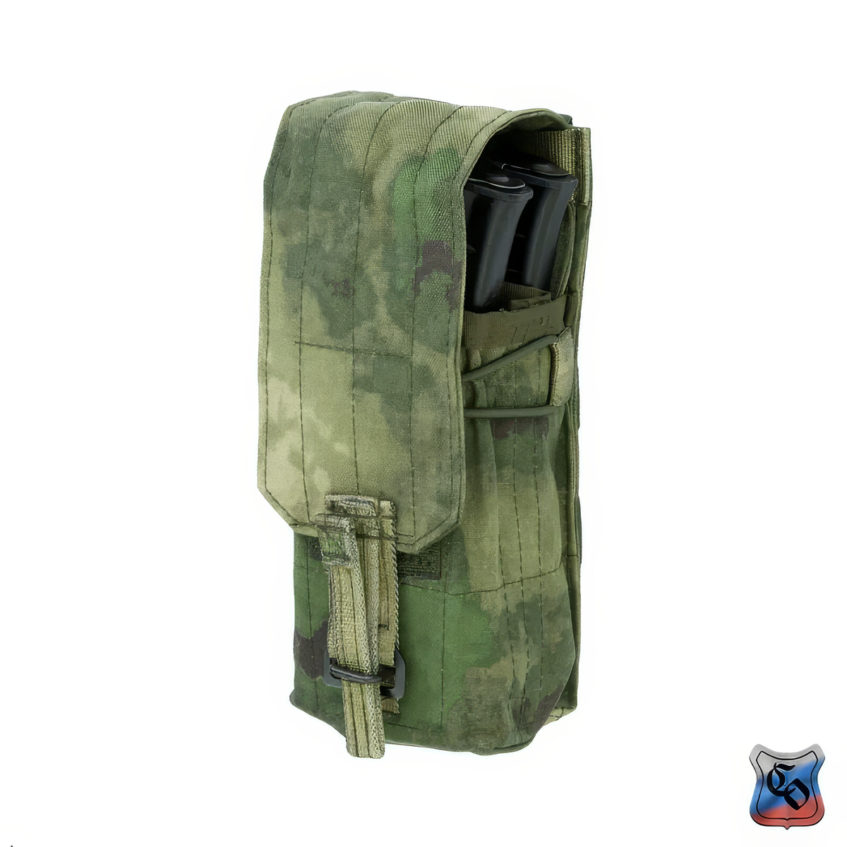 Preorder: Russian SSO AKM 2 MOLLE Modular Double AK Magazine Pouch - Removable, Height-Adjustable Flap