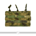 Russian SSO Triple Magazine Pouch - Open Top - ATACS/Moss Camo